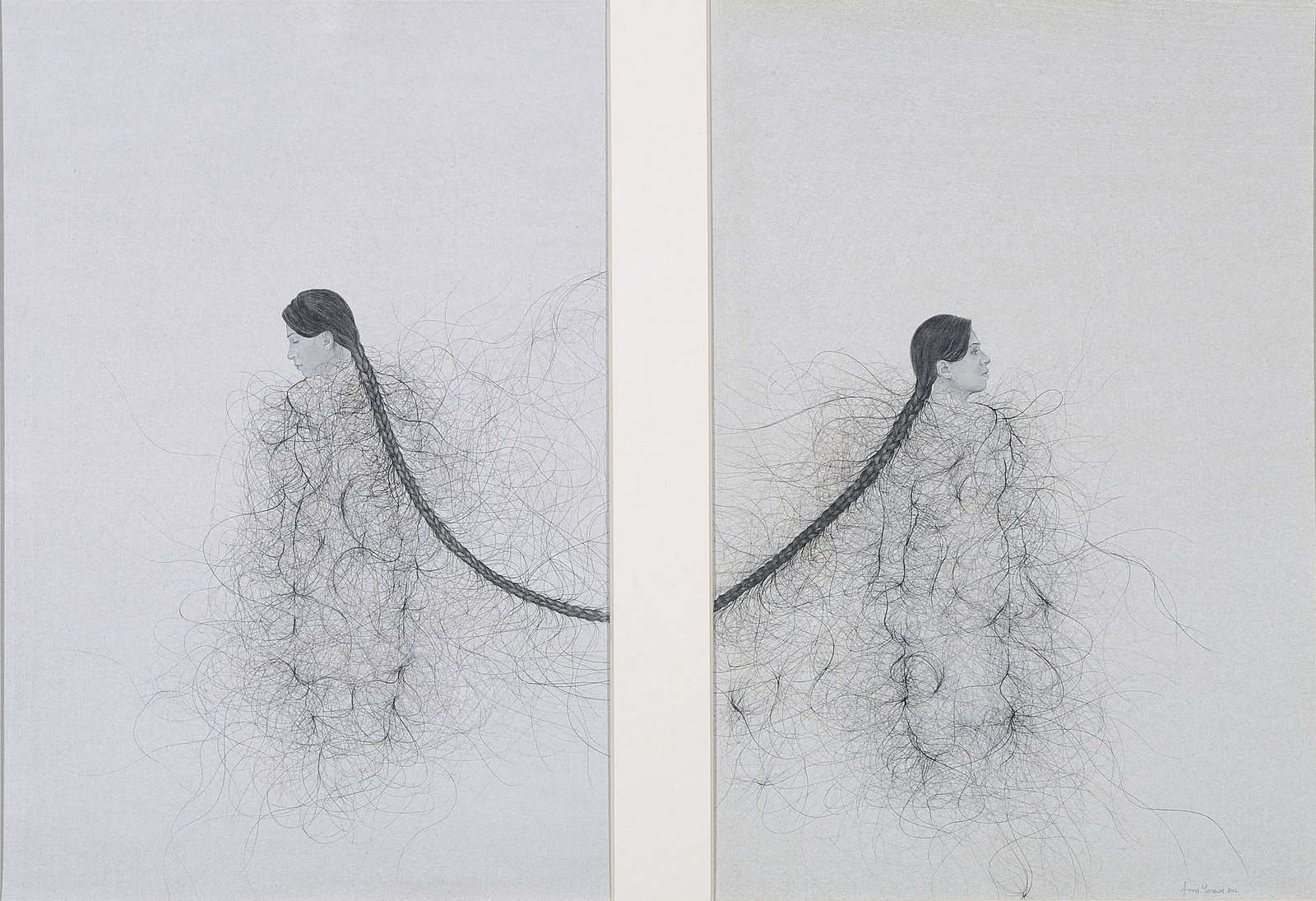 Untitled (diptych), 2013